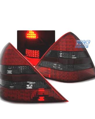 FARI LED PER MERCEDES R170 SLK 96-04 ROSSO FUMÉE L