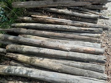 Pali in castagno usati