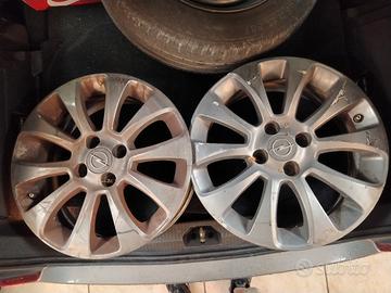 2 cerchi da 16 Opel corsa d 2010