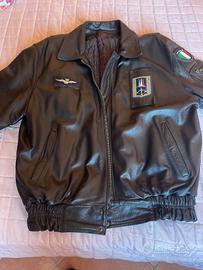 giacca di pelle frecce tricolori originale 