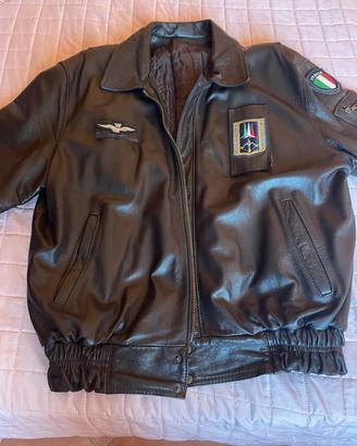 giacca di pelle frecce tricolori originale 