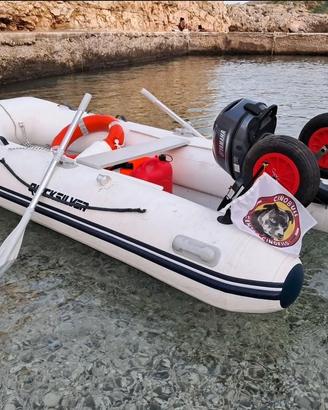 1500 TENDER QUICKSILVER 320 AIR DECK + YAMAHA 6 cv