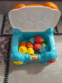 Sediolina con costruzioni 