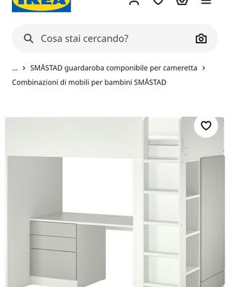 letto a soppalco 