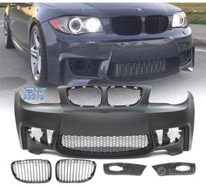 PARAURTI ANTERIORE BMW E81 E82 E87 E88 LOOK 1M + G