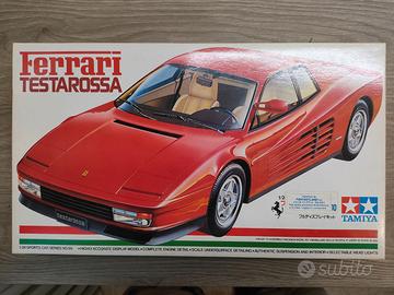 Ferrari Testarossa 1:24 Tamiya kit montaggio nuovo