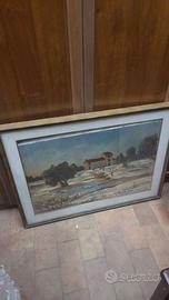 quadro antico olio su tela