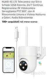 videocamera 4g funziona con sim card senza wifi.