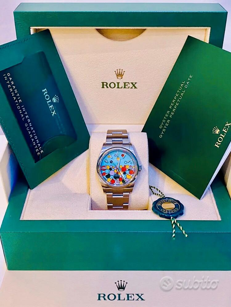 Rolex Oyster Perpetual 36 Celebration Abbigliamento e Accessori In vendita a Frosinone