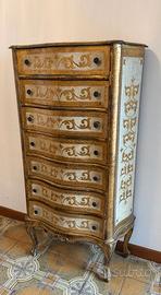 Mobile settimino stile veneziano colore oro-avorio