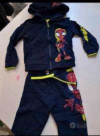 tuta bambino spiderman 18/24
