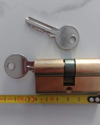 Cilindro per serrature 30/30 con due chiavi
