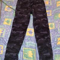 Pantaloni chino mimetici L