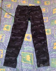 Pantaloni chino mimetici L