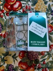 contenitori da viaggio per cosmetici L'erbolario 