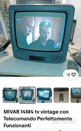 Televisore Vintage Mivar 14 M4 a Colori
