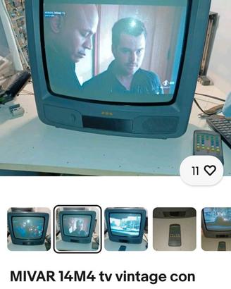 Televisore Vintage Mivar 14 M4 a Colori
