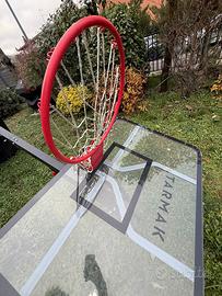 Canestro basket regolabile da 2,40 a 3,05 m