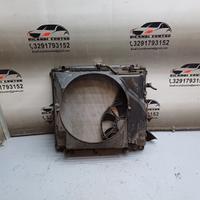 Radiatore acqua +ventola raffredamento motore niss