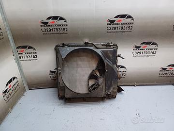 Radiatore acqua +ventola raffredamento motore niss