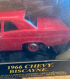 ERTL American Muscle 1/18 - 1966 Pontiac GTO - Édition Limitée 1999 - Or Et Noir