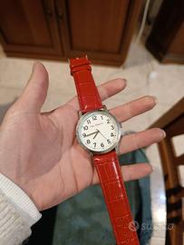 Orologio Gai Mattiolo Vintage - Cinturino Rosso Co