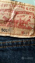 jeans Levis uomo misura 42 L 34 originali 