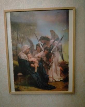 QUADRO OLOGRAFICO " LA VERGINE DEGLI ANGELI"