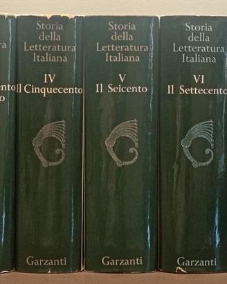 CECCHI, SAPEGNO: Storia della letteratura italiana