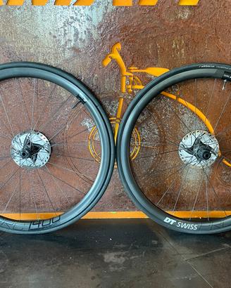 Ruote dt swiss prc 1400 spline carbon