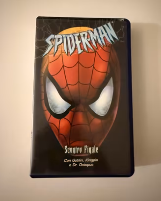 Vhs “Spider Man - Scontro Finale”