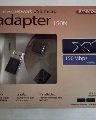 Adattatore WiFi Sitecom 150N USB