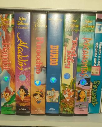 VHS Disney e non solo.