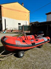 Gommone marshall m40+ evinrude 25 cv