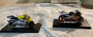 Modellino moto Valentino Rossi e Michael Doohan