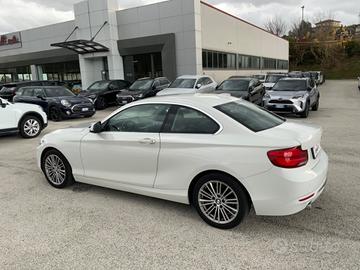 Bmw 218 218d Coupé Luxury AUT.PELLE.NAVI.