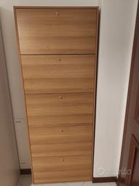 Scarpiera in legno