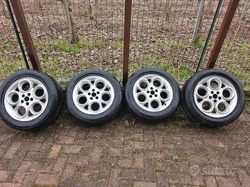 4 cerchi lega Alfa Romeo Gtv 164 vintage
