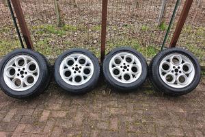 4 cerchi lega Alfa Romeo Gtv 164 vintage