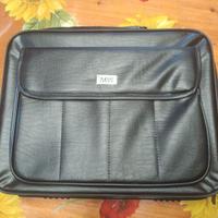 BORSA  NOTEBOOK NETBOOK ECO PELLE 15.4" + TRACOLL