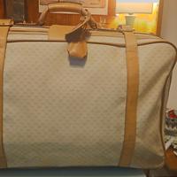 Valigia Gucci anni 80 canvas beige 