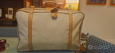 Valigia Gucci anni 80 canvas beige 