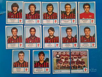 14 Figurine Milan Calciatori panini 1983 1984