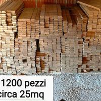 25 m² parchetti rovere spessore 25mm