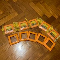 Placca Vimar Reflex arancione - 2 posti