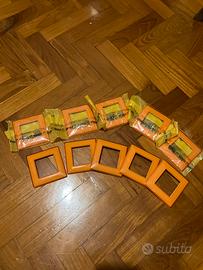 Placca Vimar Reflex arancione - 2 posti