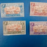 francobolli ITALIAREGNO Nuovi Colonie Somalia 