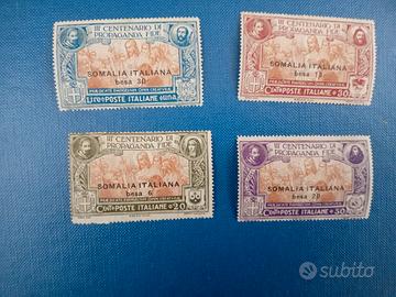 francobolli ITALIAREGNO Nuovi Colonie Somalia 