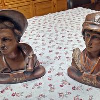 statue terracotta lavoratori