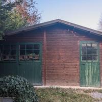 Garage casetta in legno